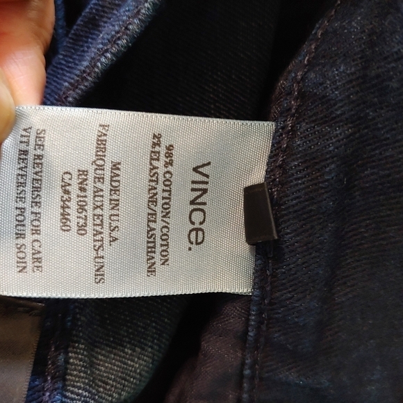 Vince Mason Relaxed Rolled Jeans Size 24 - Picture 14 of 15